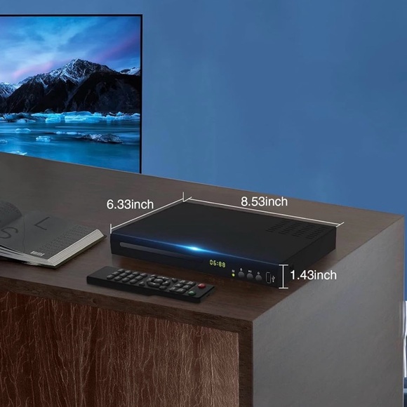 Blu Ray DVD Player, 1080P Home Theater Disc System - Picture 8 of 12